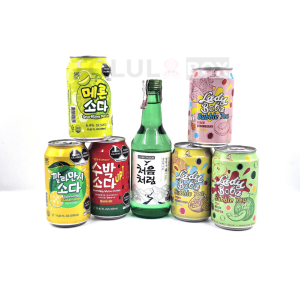box soju refrigerante bublee tea oriental